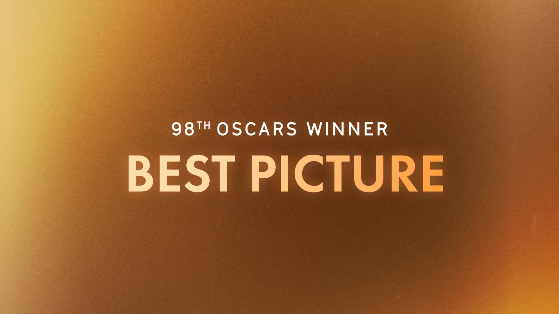 98th Oscars Best Picture Winner