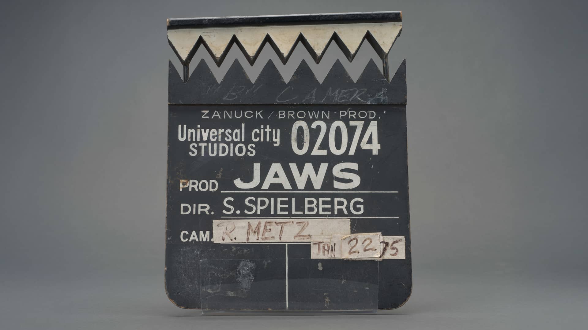 Jaws clapboard